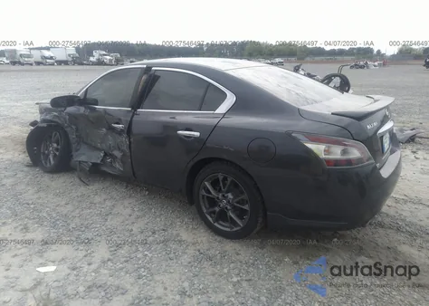 2012 Nissan Maxima 3.5 S from USA, damaged, VIN 1N4AA5AP8CC813606